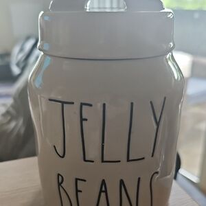 Rae Dunn Artisan Collection White Jar